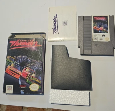 Days Of Thunder NES (CIB) all pictured inserts and manuals - Image 1 of 4