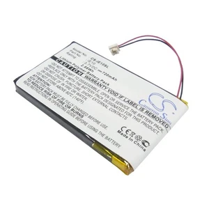 Batería para reproductor de MP3 IRiver E10 E10CT HDD Jukebox IRI-E10 CS-IE10SL 720 mAh - Imagen 1 de 6