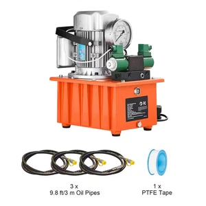 Electric Hydraulic Pump, 10000 PSI 750W 110V 488 In³/8L Capacity, Double Acting  - Picture 1 of 12