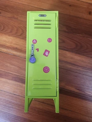 American Girl Green Metal School Locker  - Image 1 of 4