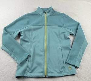 Spyder Full Zip Jacket Girls Size L 14-16 Mock Neck EUC - Picture 1 of 13
