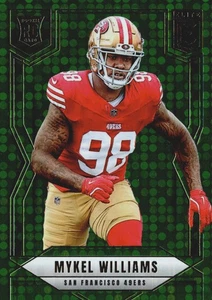 Discoteca verde Panini Donruss Elite Mykel Williams 2025 - Imagen 1 de 2