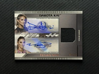 2021 Topps Undisputed Dakota Kai Tegan Nox Dual Auto Relic /25 #MA-DT  - Image 1 of 2