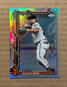 2025 Topps Holiday Willy Adames Chrome Variation /499 HC110 San Francisco Giants - Bild 1 von 2