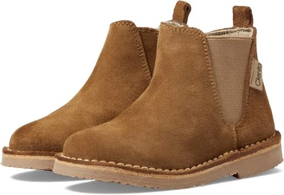 Cienta 1052065.21 Kids желтовато-коричневый замши молнии ботинки бежевый ЕС 32/США 1,5 M кожаные туфли - Изображение 1 из 4