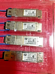 Ricetrasmettitore CISCO QSFP-100G-LR4-S 10-3146-01 100GBASE LR4 LC 10KM SMF QSFP - Foto 1 di 3