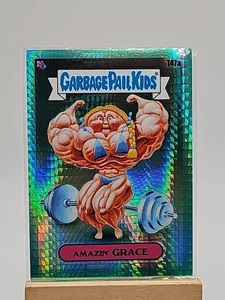 2023 Topps Garbage Pail Kids Chrome Series 4 Amazin' GRACE #147a Aqua /199 - Picture 1 of 2