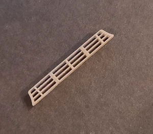 1/8 REVELL MONOGRAM - JAGUAR E-TYPE XK-E - UPPER BONNET / HOOD VENT - RESIN - Picture 1 of 2