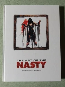 THE ART OF THE NASTY HARDCOVER BOOK HC 2009 FAB PRESS NIGEL WINGROVE VHS VIDEOS - Picture 1 of 3