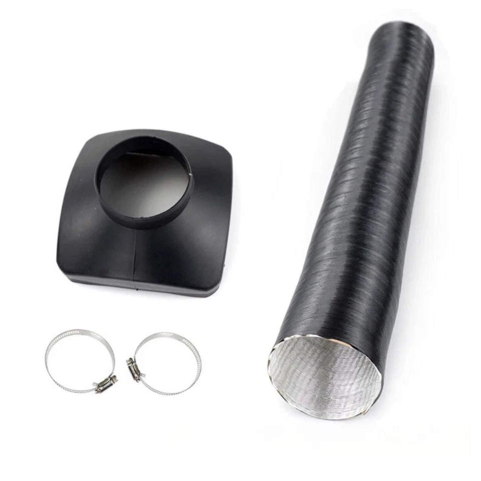 5KW For Diesel Heater Air Vent Cover 75mm with 100cm Duct Pipe for Vehicles - Image 1 of 4