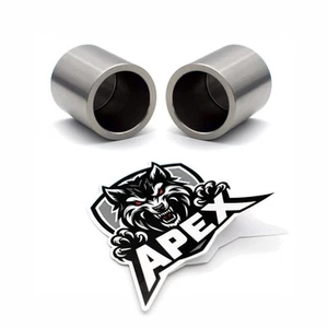 Suzuki GW250 L7 Inazuma 2017 Front Brake Caliper Pistons Stainless Cylinders - Picture 1 of 6