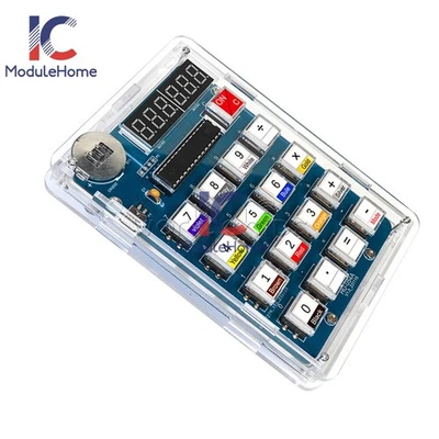 DIY Calculator Electronic Production Kit 51 Microcontroller Welding Exercise New - Image 1 of 4