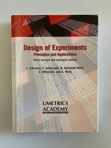Design of Experiments. Principles and Applications. Eriksson, L., E. Johansson a - Picture 1 of 1