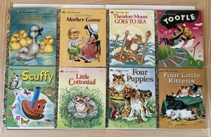 Complete Set 8 Chick-Fil-A Vintage A Little Golden Book Children’s Collectible - Picture 1 of 4