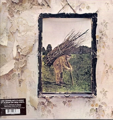 Led Zeppelin IV LP vinyl Europe Atlantic 2014 remastered edition 180g vinyl in g - Image 1 of 2