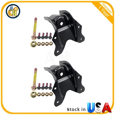 Комплект кронштейнов листовой пружины заднего положения 2 шт для Ford F250 F350 F450 1999-2019 годов выпуска - Изображение 1 из 4