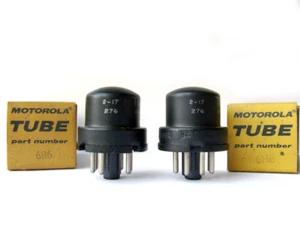 EIN 6H6/VT-90 MOTOROLA NOS Röhre Valvola Lampe TSF Röhre Valvula 진공관 真空管 Ventil - Bild 1 von 2