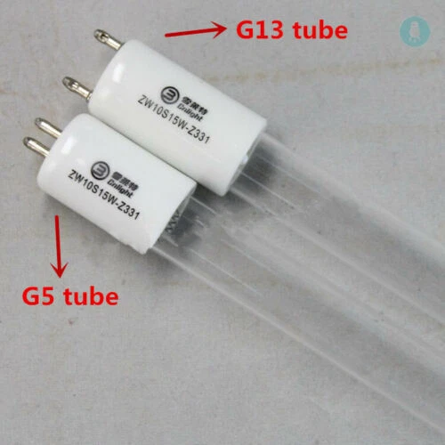 1pcs For CNlight UV lamp ZW10S15W-Z331 Disinfection cabinet lamp G5 lamp holder - Image 1 of 4
