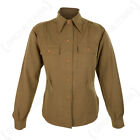Damen-Wollhemd 2. Weltkrieg - Olive Drab - Militär Repro