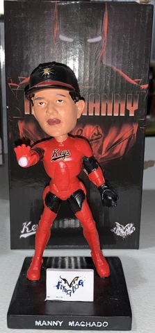 Frederick Keys Iron Manny Machado Baltimore Orioles Bobblehead San Diego Padres Cover