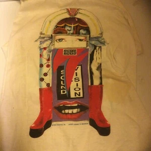Rare David Bowie - Original Sound & Vision Tour 1990  Vintage T Shirt Brockum - Picture 1 of 5