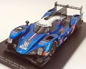 Spark 1/18 Scale 18S249 - Alphine A460 #36 Winner 24h Le Mans 2016 - Blue