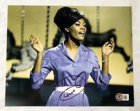 Dionne Warwick Signed 8x10 Photo Beckett BAS COA Cover
