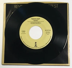 Traffic / Freedom Rider (first time issued as 45 in US) & Paper Sun '85 45 Mint! - Picture 1 of 5