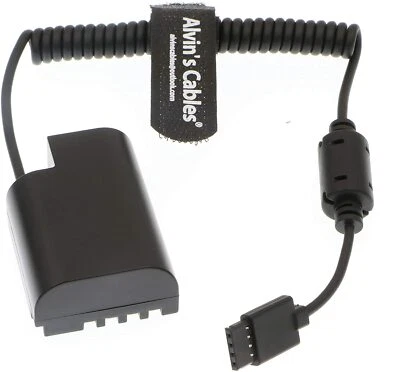 Power Adapter Coiled Cable DMW-DCC12 GH5 Dummy Battery to Ronin S Gimbal for DJI - Image 1 of 3