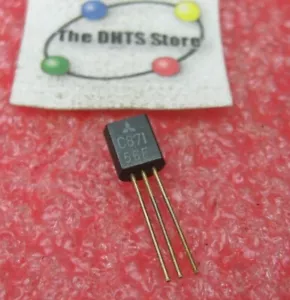 Transistor de señal pequeño de silicona 2SC871 C871 Mitsubishi NPN Si - Nuevo de Lote Antiguo Cantidad 1 - Imagen 1 de 1
