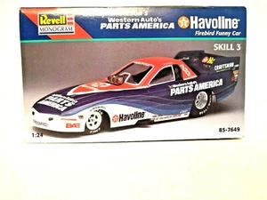 REVELL 85-7649 RANDY ANDERSON’S WESTERN AUTO HAVOLINE FIREBIRD FUNNY CAR - Picture 1 of 9