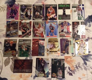 NBA BASKETBALL INSERT CARD LOT (35) GIANNIS , BOOKER, TATUM.CURRY ETC. & 4 FREE - Picture 1 of 8