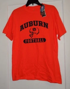 Herren Auburn Tigers Medium Adidas T-Shirt Orange Blau Neu mit Etikett!  - Bild 1 von 5
