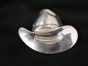 Broche/sombrero vaquero vaquero único de colección de plata esterlina. ¡Haz una oferta! #40 - Imagen 1 de 8