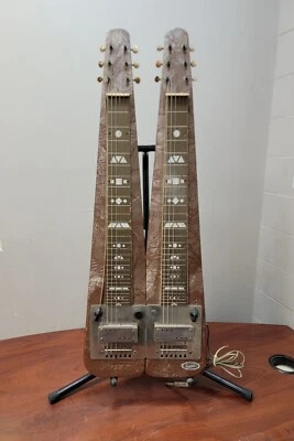 Supro Double Six String Lap Steel Guitar, UNTESTED FOR PARTS - Image 1 of 4