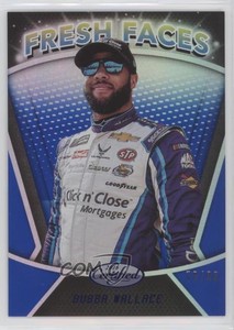 2018 Certified Fresh Faces Blue /99 Bubba Wallace #FF4