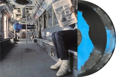 VAMPIRE WEEKEND, ONLY GOD WAS ABOVE US,UV REACTIVE SLEEVE BLUE/BLACK LTD TO 3000 - Image 1 of 3