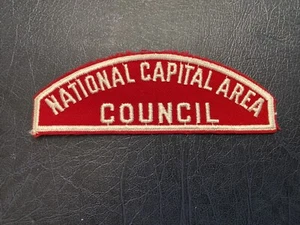 ICOLLECTZONE Boy Scout NCAC National Capital Red & White #1 (B000-51) - Picture 1 of 2