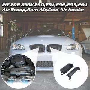 For BMW E90 E91 E92 E93 E84 AIR SCOOP RAM AIR COLD AIR INTAKE - Foto 1 di 4
