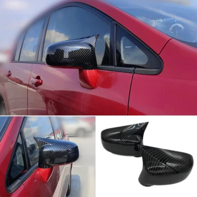 Cubierta de espejo retrovisor lateral de fibra de carbono para Nissan Versa 2007-2012 Foto 1 de 4