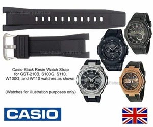 GST-210B Casio Watch Strap Band GST-210B,GST-S100G, GST-S110, GST-W100G,GST-W110 - Picture 1 of 5