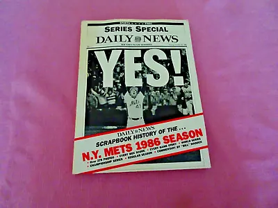 Baseball Scrapbook History of the N.Y Mets 1986 Season.  - Image 1 of 4