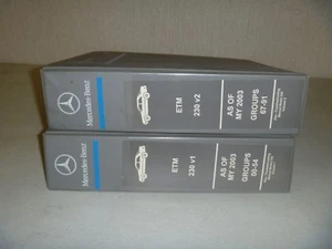 2003-2004 Mercedes Benz SL500 SL600 SL55 AMG Electrical Wiring Diagram Manual - Picture 1 of 1