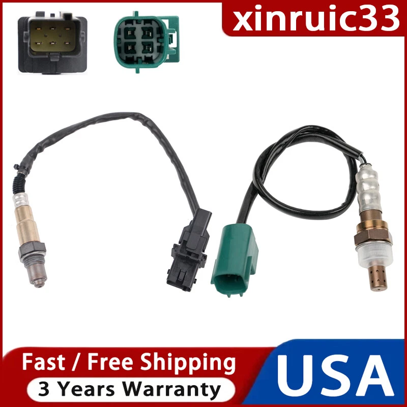 Set Of 2 Oxygen O2 Sensors Up+Downstream For 2004-2006 Nissan Altima Sentra 2.5L - Image 1 of 4