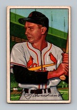1952 Bowman #30 Red Schoendienst GD-VG St. Louis Cardinals HOF Baseball Card