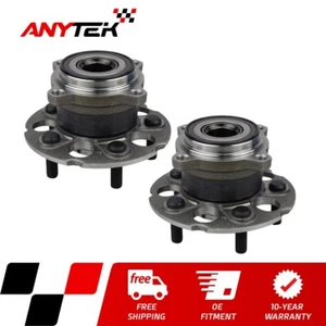 Pair Rear Wheel Hub Bearing for 2007-2011 Honda CR-V 4WD 2007-2012 Acura RDX - Picture 1 of 7