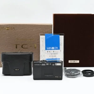 Minolta Tc-1 70Th Anniversary Limited Black Film Camera SLR camera Workable item - Picture 1 of 9