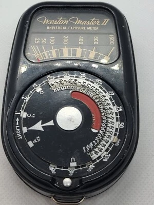 Medidor de exposición a la luz Weston Master II modelo 735, funciona, sin estuche Foto 1 de 4
