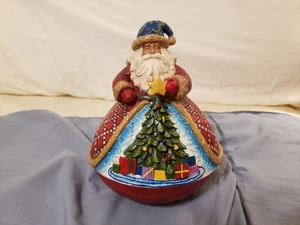 Jim Shore 2006 Gather Round Christmas Santa Roly - Poly Figur V4005446 ohne Karton - Bild 1 von 11