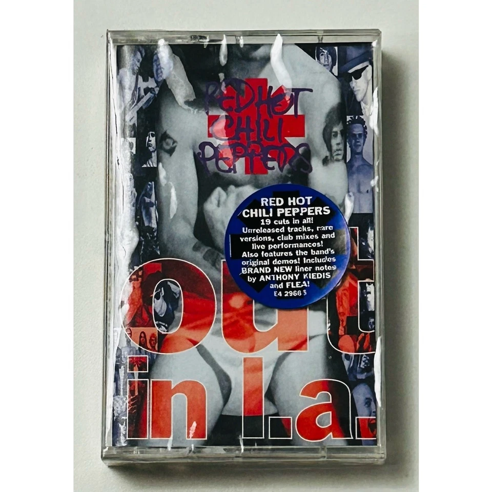 Red Hot Chili Peppers Out in L.A. Cassette Tape SEALED w Hype Sticker USA NOS - Image 1 of 4